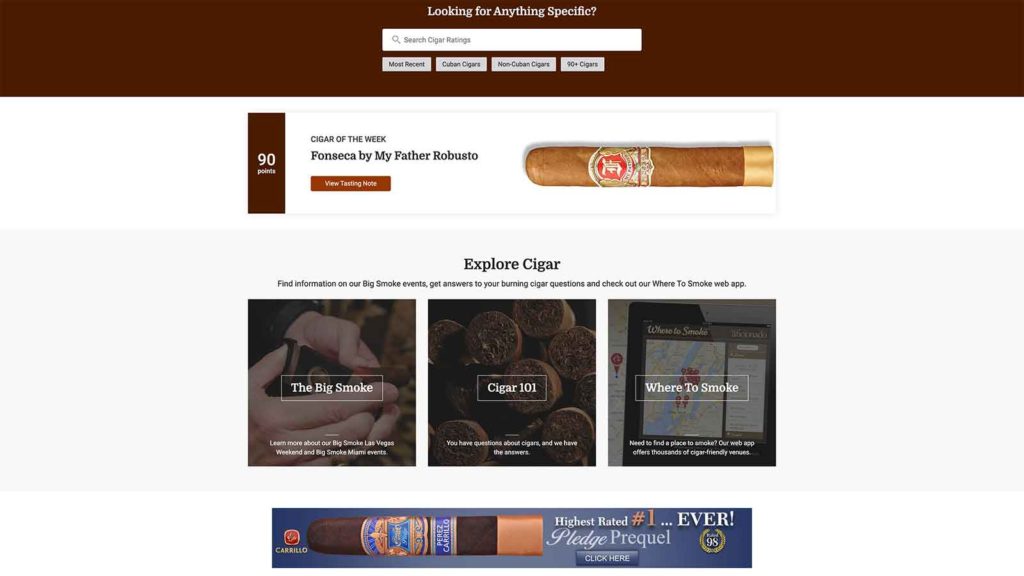 Explore cigar copywriting