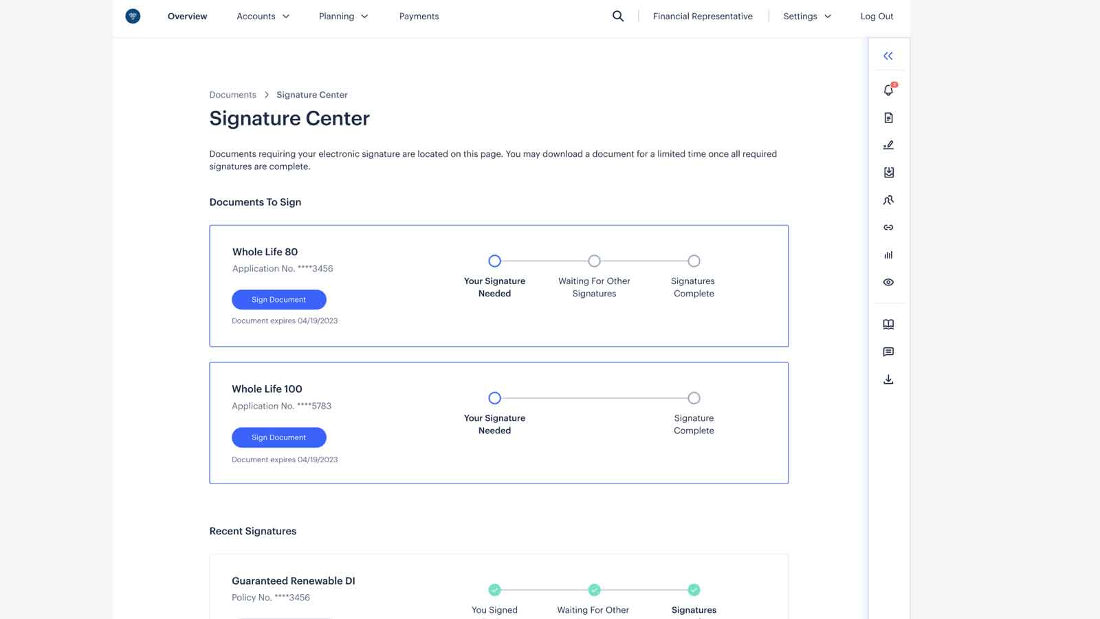 Improving the e-Signature Experience for Clients and Advisors